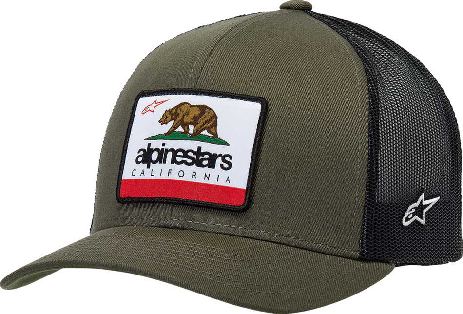 ALPINESTARS Cali 2.0 Hat - Military/Black - One Size 1212810506910OS