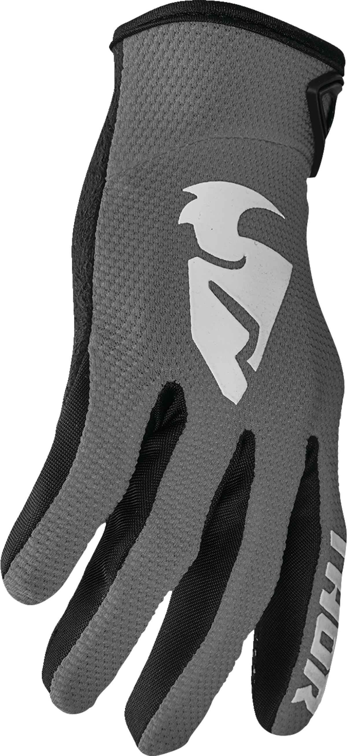 THOR Sector Gloves - Gray/White - Large 3330-7276