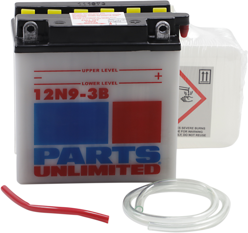 Parts Unlimited Battery - 12n9-3b 12n9-3b-Fp