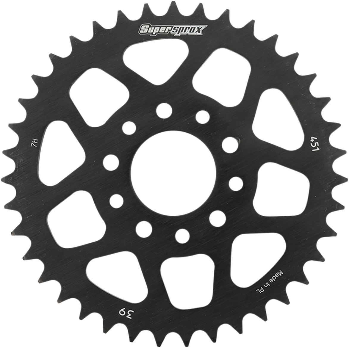 SUPERSPROX Steel Rear Sprocket - 39 Tooth RFE-451-39-BLK