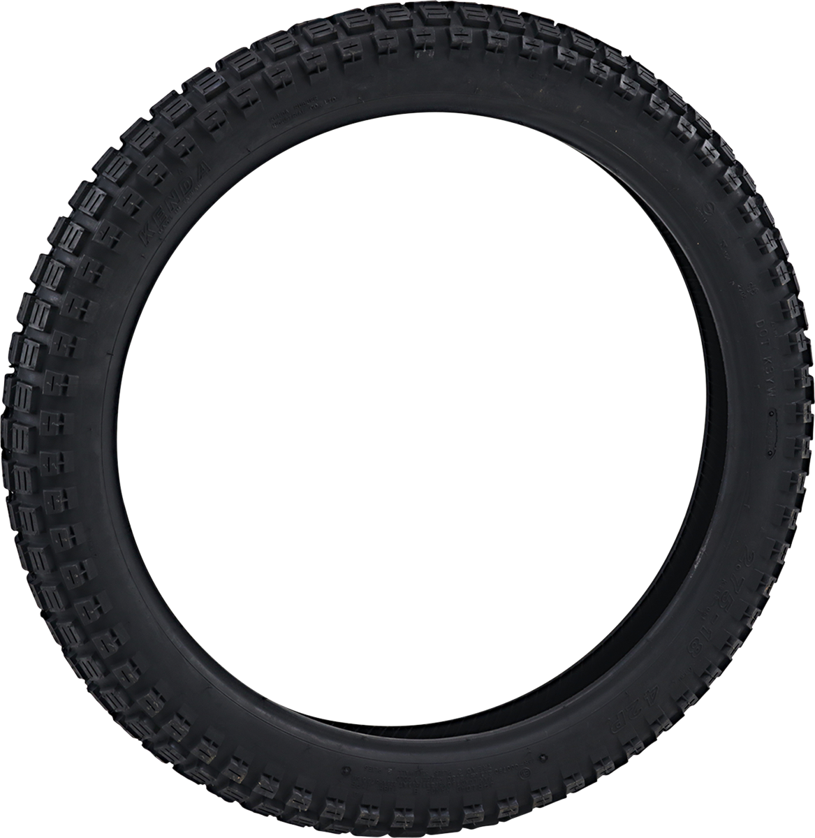 KENDA Tire - K262 - Front/Rear - 2.75"-18" - 42P 042621801B0