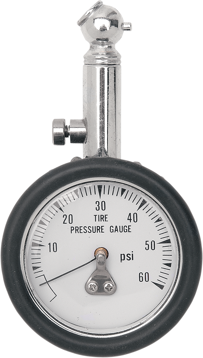 DRAG SPECIALTIES Gauge - Pressure - 60PSI - 45 Degrees DS181211-1BCSC2