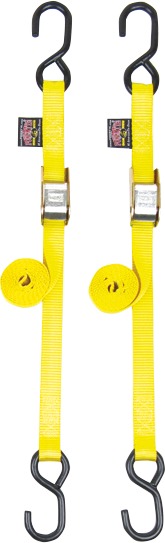 POWERTYE MFG. Standard Tie-Downs - 1" x 5-1/2' - Yellow 22268