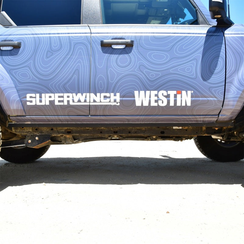 Westin 21-23 Ford Bronco 4dr (Excl. Sport) XTS Pinch Weld Covers - Tex. Blk 42-141955