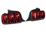 Raxiom 05-09 Ford Mustang Gen5 Tail Lights- Black Housing (Smoked Lens) 49169