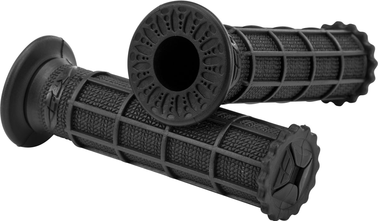 FLY RACING Control Atv/Bmx/Pwc/Snow Grips Black Full Waffle 181900123A