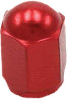 DRC Air Valve Caps Red 2/Pk D58-03-106