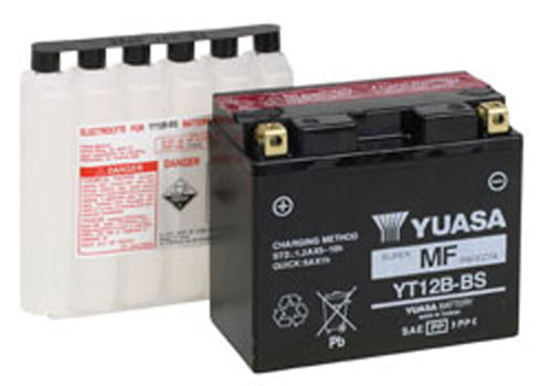 Yuasa Yt12b-Bs Maintenance Free 12 Volt Battery 920-118