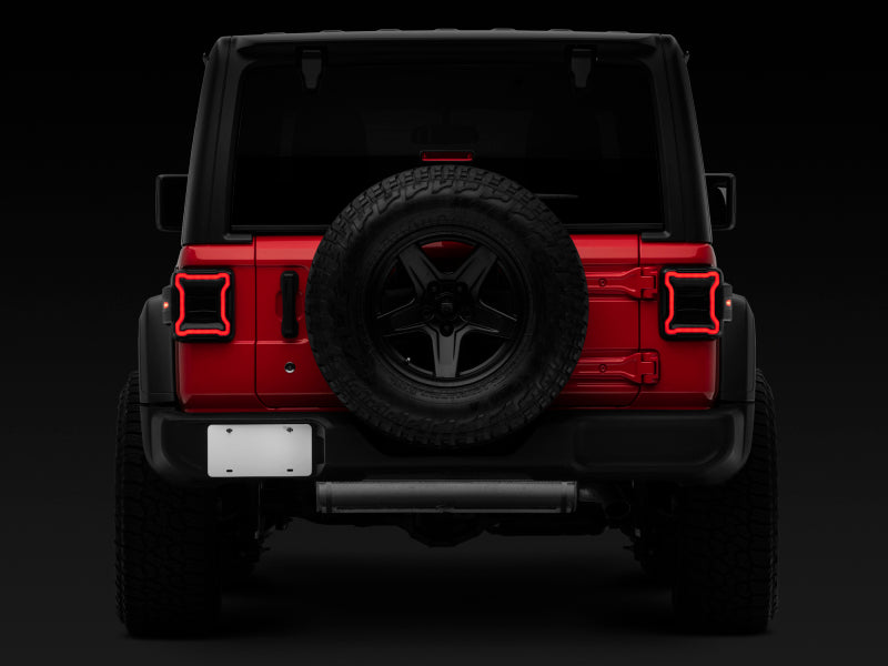 Raxiom 18-22 Jeep Wrangler JL LED Tail Lights- Black Housing (Smoked Lens) J133942-JL