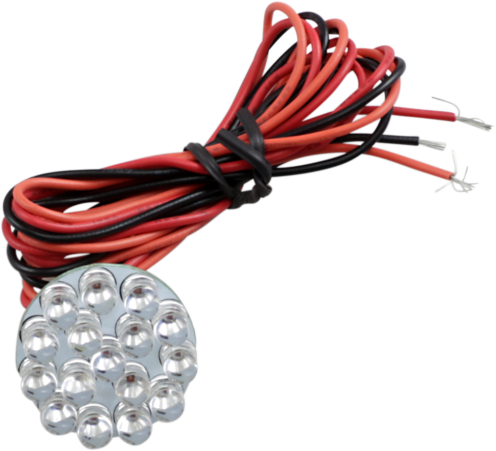 CUSTOM DYNAMICS Grupo LED universal de 1" - Rojo GEN-100-R 