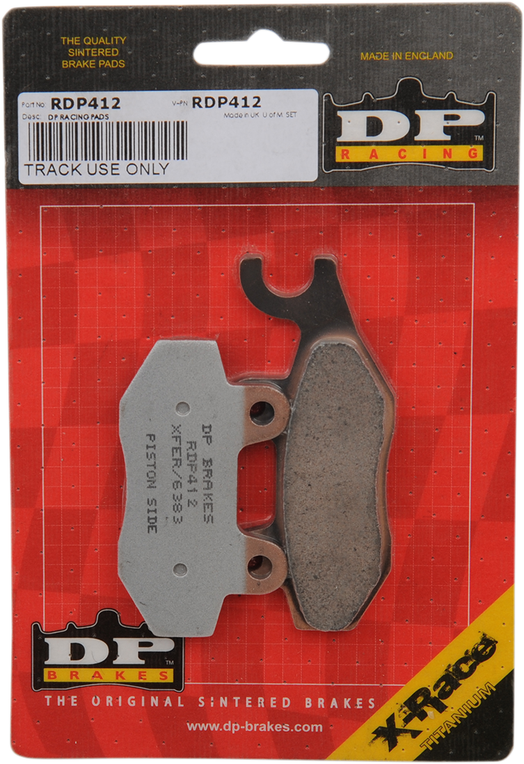 DP BRAKES RDP Racing Brake Pads - Ninja RDP412