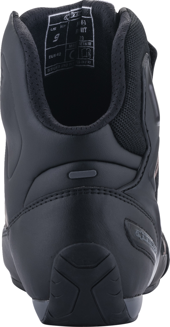 ALPINESTARS Faster-3 Rideknit® Shoes - Black/Gray - US 7 2510319-111-7