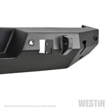 Westin 18-19 Jeep Wrangler JL WJ2 Rear Bumper w/  Sensors (Excl. Wrangler JK) - Textured Black 59-82045