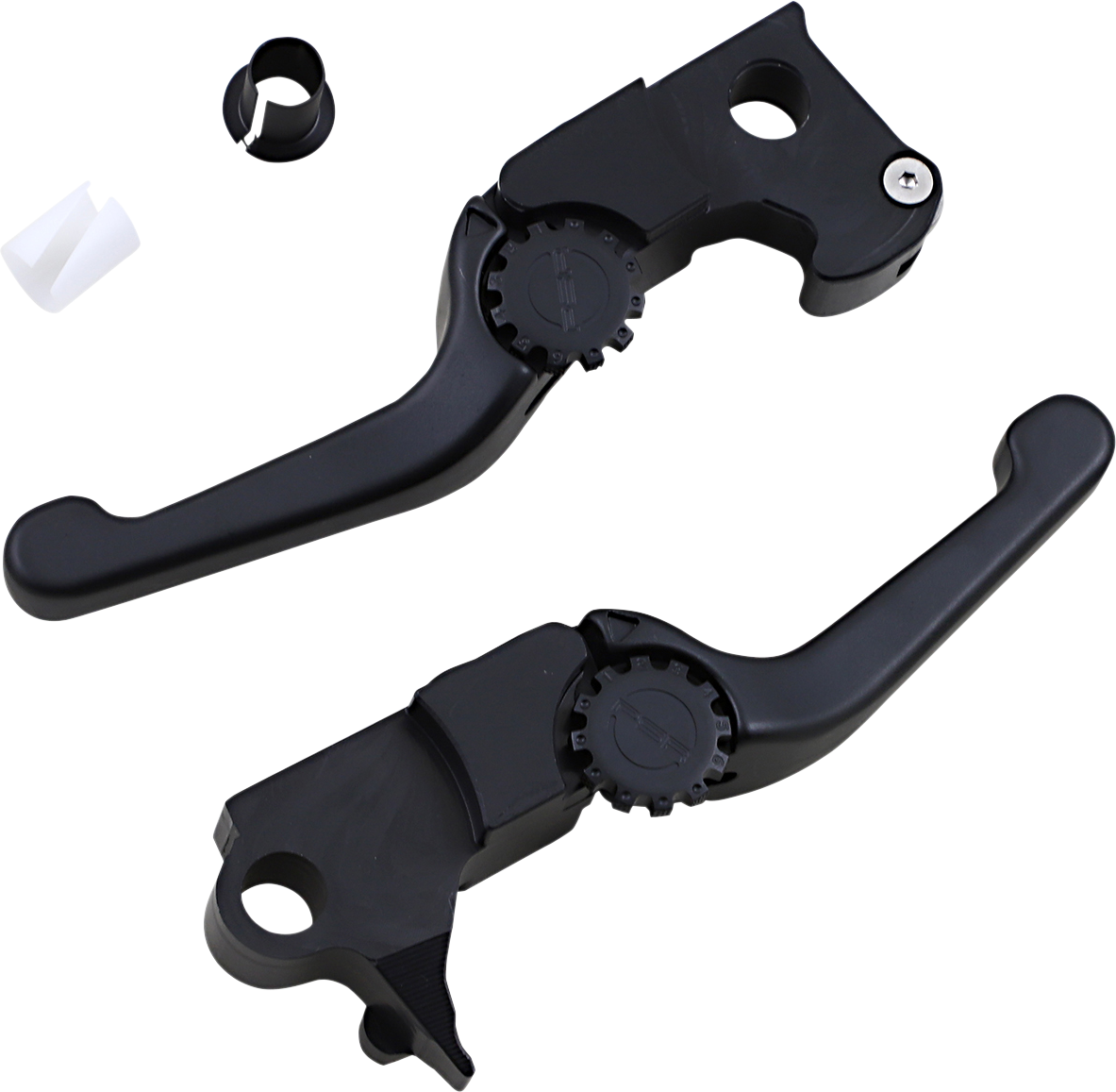 POWERSTANDS RACING Lever Set - Anthem - Shorty - Black 12-01665-22