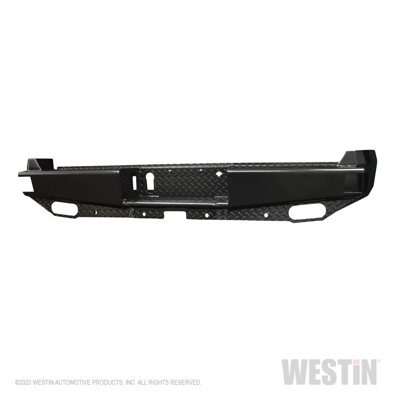 Westin 17-21 Ford F-250/350 HDX Bandit Rear Bumper - Black 58-341125