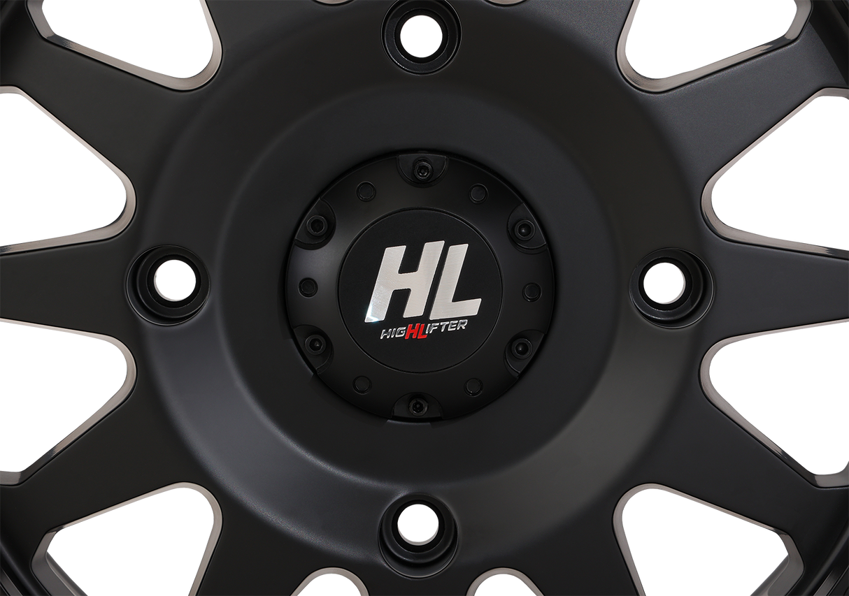 HIGH LIFTER Wheel - HLA1 Beadlock - Front/Rear - Matte Black - 14x7 - 4/137 - 5+2 (+40 mm) 14HLA1-1437