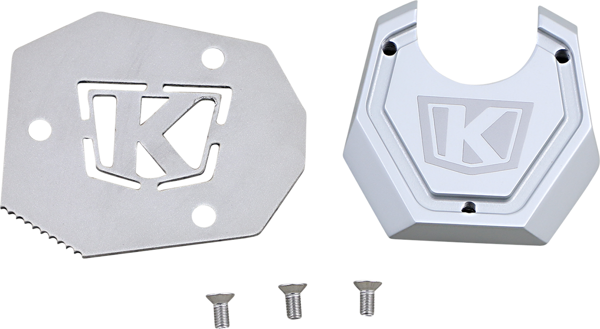 KURYAKYN Kickstand Pad - Silver - BMW 3839