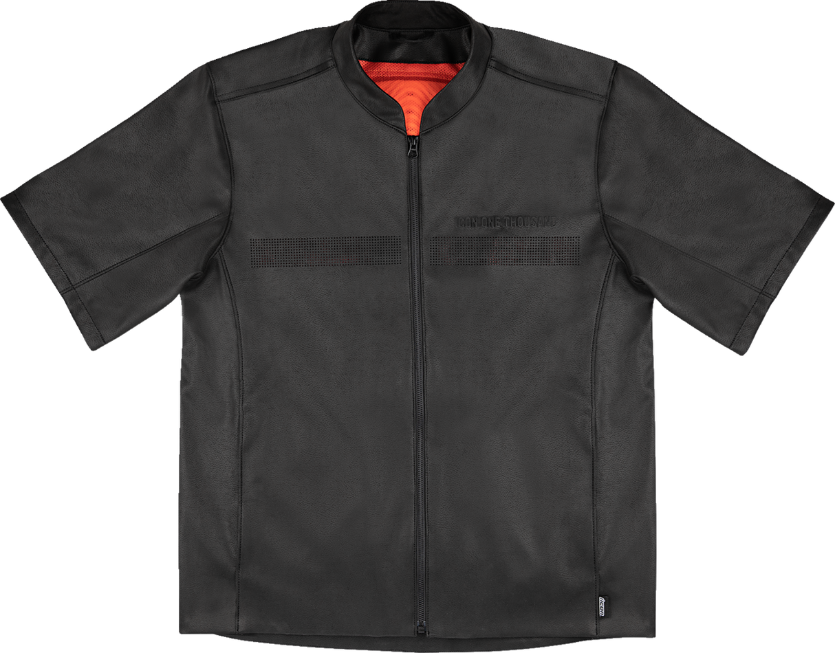 ICON Short Track™ Jacket - Short-Sleeve - Black - Large 2820-6763