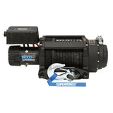 Superwinch 18000 LBS 12V DC 33/64in x 79 ft Synthetic Rope Tiger Shark 18000SR Winch 1518001