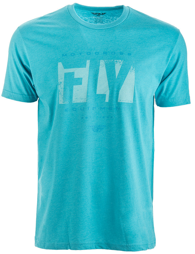 FLY RACING Riot Tee Blue Lg 352-1071L