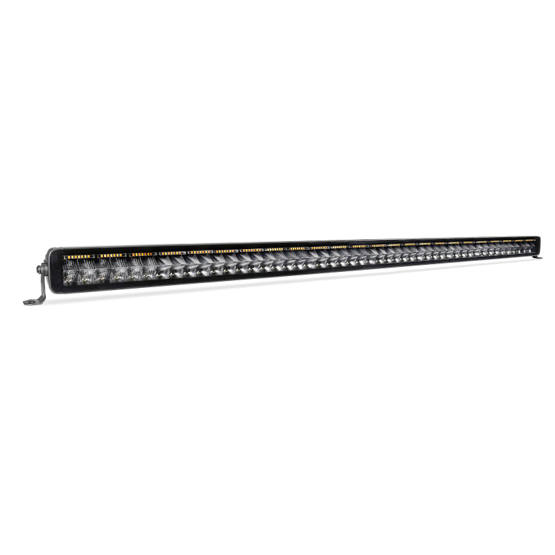 Go Rhino Universal Blackout Combo Series 50in Double Row LED Light Bar w/ Amber Lighting - Black 754805012CDS