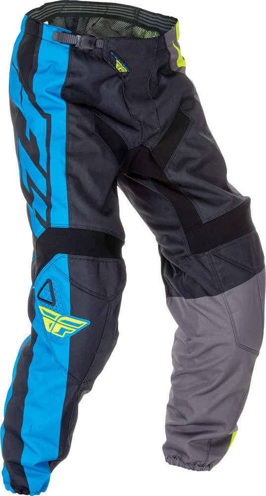 FLY RACING F-16 Pant Blue/Hivis Sz 28s 369-93828S