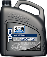 Aceite mineral BEL-RAY EXL 4T - 10W-40 - 4L 99090-B4LW 