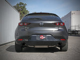 aFe 19-22 Mazda 3 L4 2.5L Takeda 3in to 2-1/2in 304 Stainless Steel Axle-Back Exhaust w/ Black Tip 49-37023-B