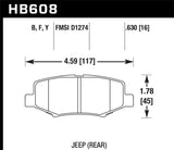 Hawk LTS Street Brake Pads KHB608Y.630