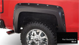 Bushwacker 16–18 Chevy Silverado 1500 Fleetside Pocket Style Flares 4-tlg. 78,8/97,8 Zoll Bett – Schwarz 40957–34