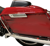 CUSTOM DYNAMICS Latch Light - Saddlebag - Smoke - Chrome CD-SBL-BCM-SC