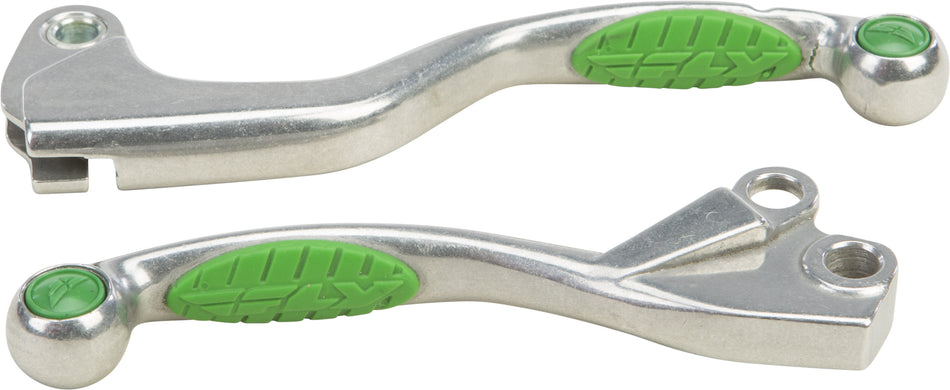 FLY RACING Grip Lever Set Green 204-009-FLY