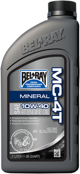 Aceite mineral BEL-RAY MC-4T - 10W-40 - 1L 99401-BT1LA 