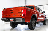 AWE Tuning 2019+ Ford Ranger 0FG Performance Exhaust System w/Diamond Black Tips & Rock Guard 3015-23064