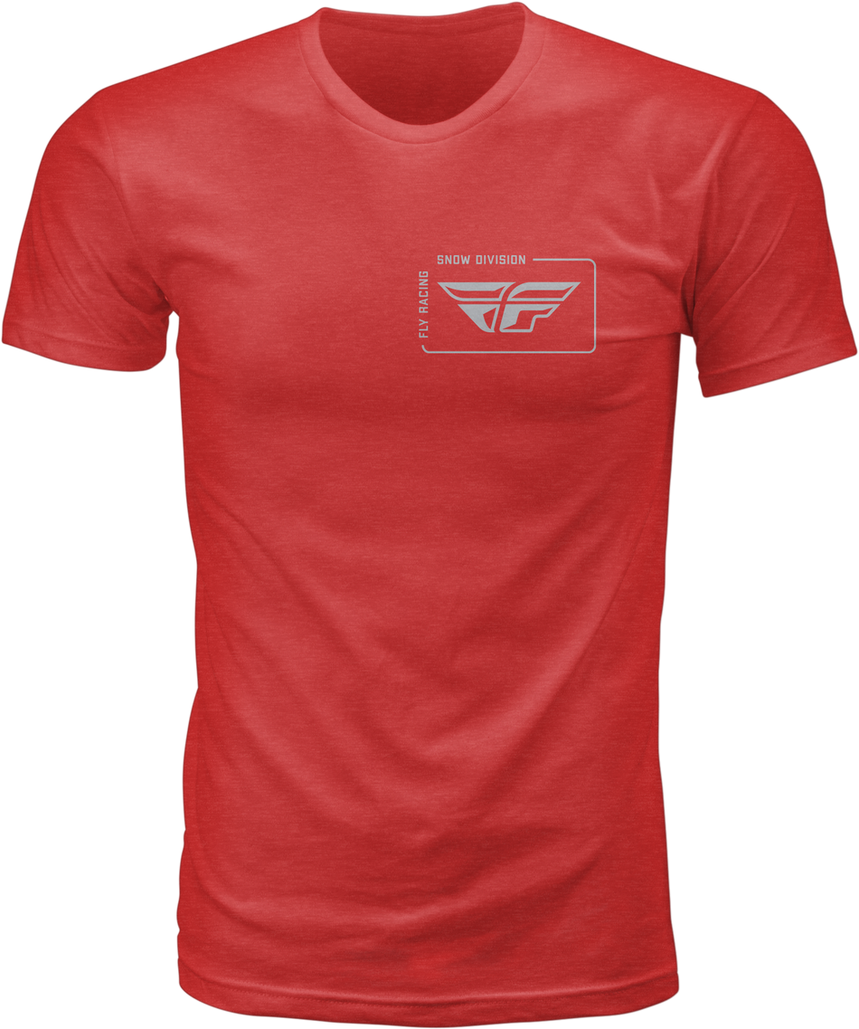 FLY RACING Fly Priorities Tee Red Xl 352-1261X