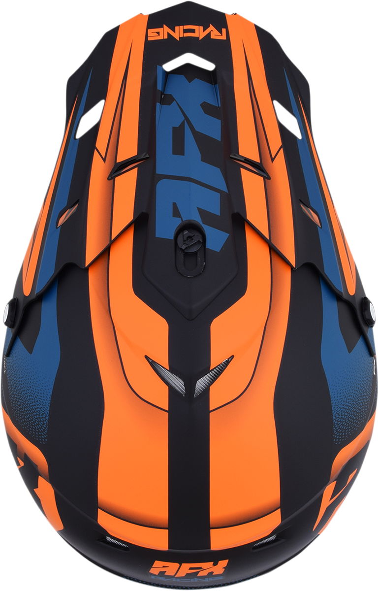 AFX FX-17 Peak - Force - Matte Black/Orange/Blue 0132-1175