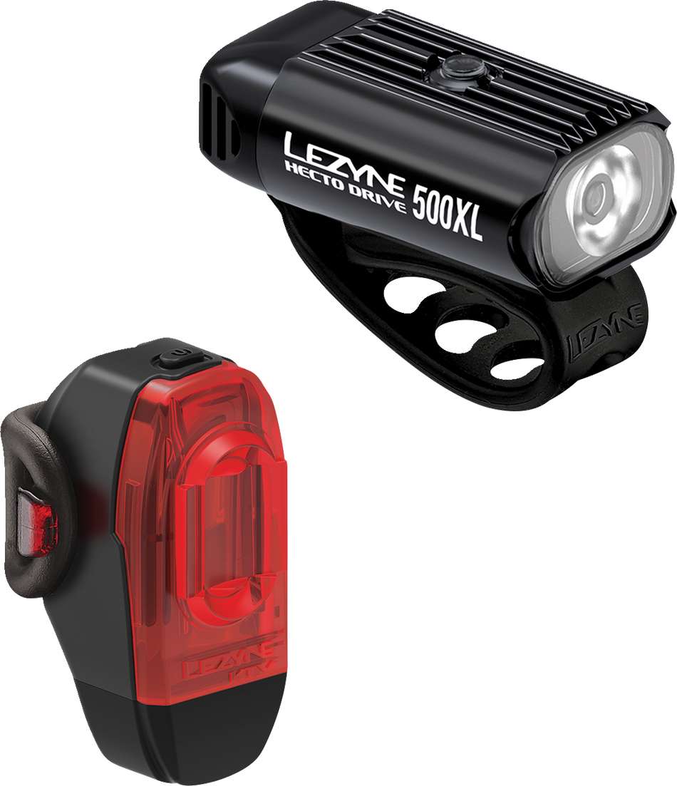 LEZYNE Hectro Drive 500XL Strip Lights - Front & Back - LED - 500 lm / 150 lm 1LED9PV1204