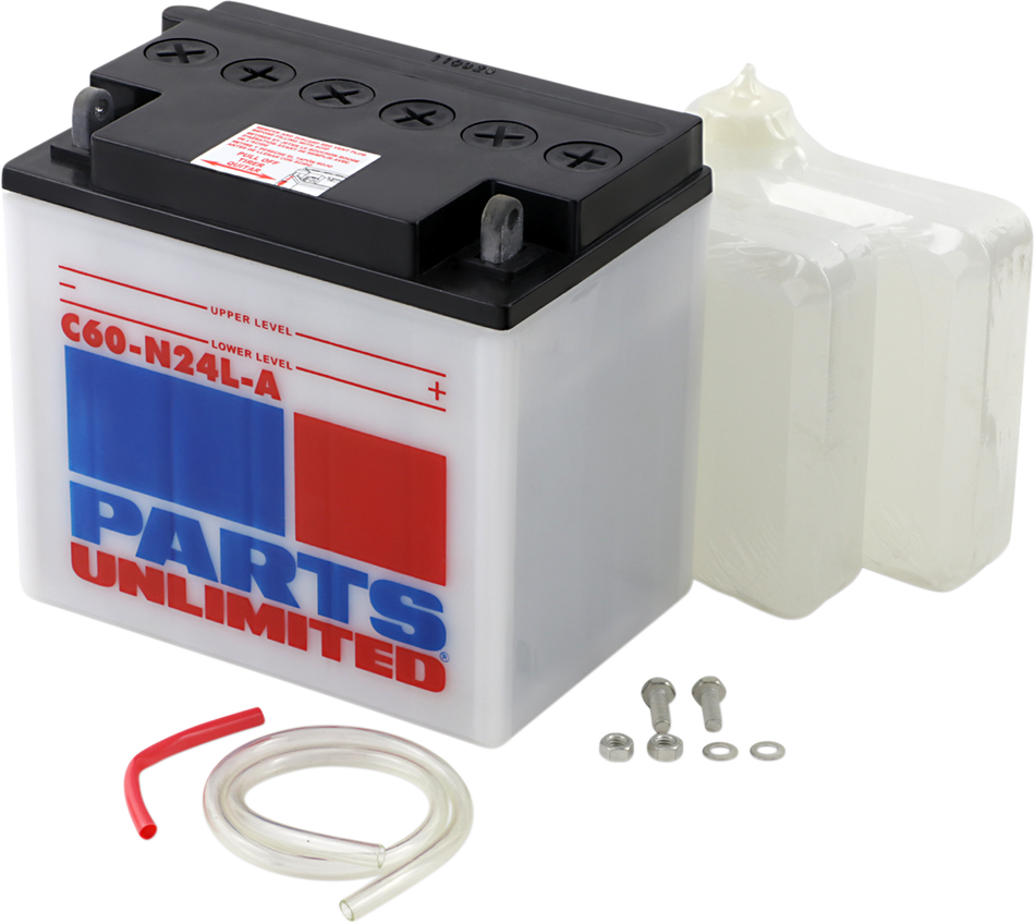 Parts Unlimited Battery - Y60-N24l-A C60-N24l-A-Fp
