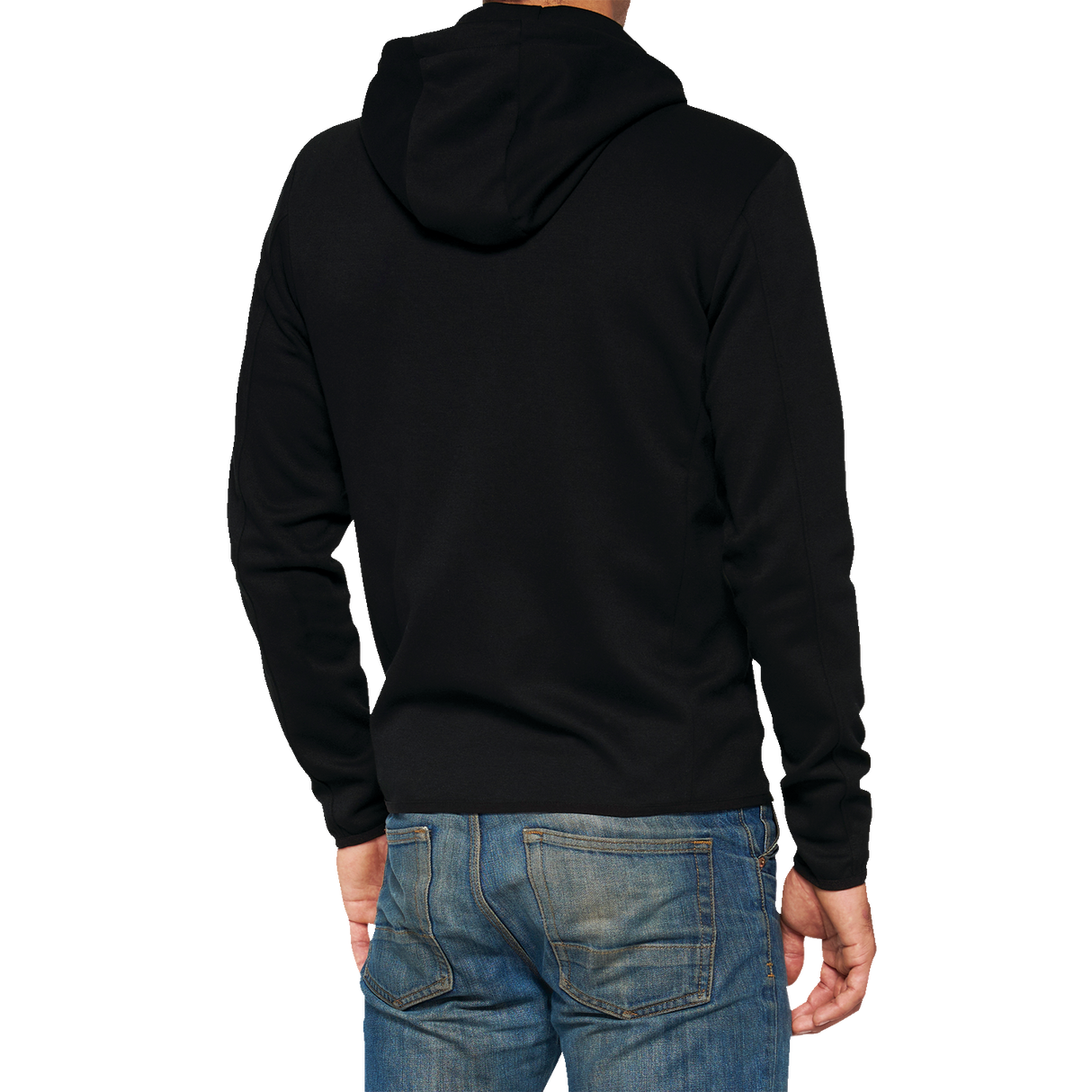 100% Viceroy Tech Zip Hoodie - Black - Large 20037-00002