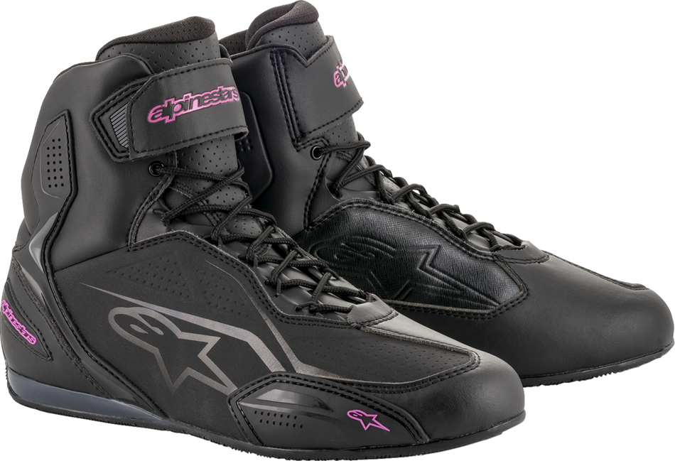 Zapatos ALPINESTARS Stella Faster-3 - Negro/Rosa - US 10 2510419103910 