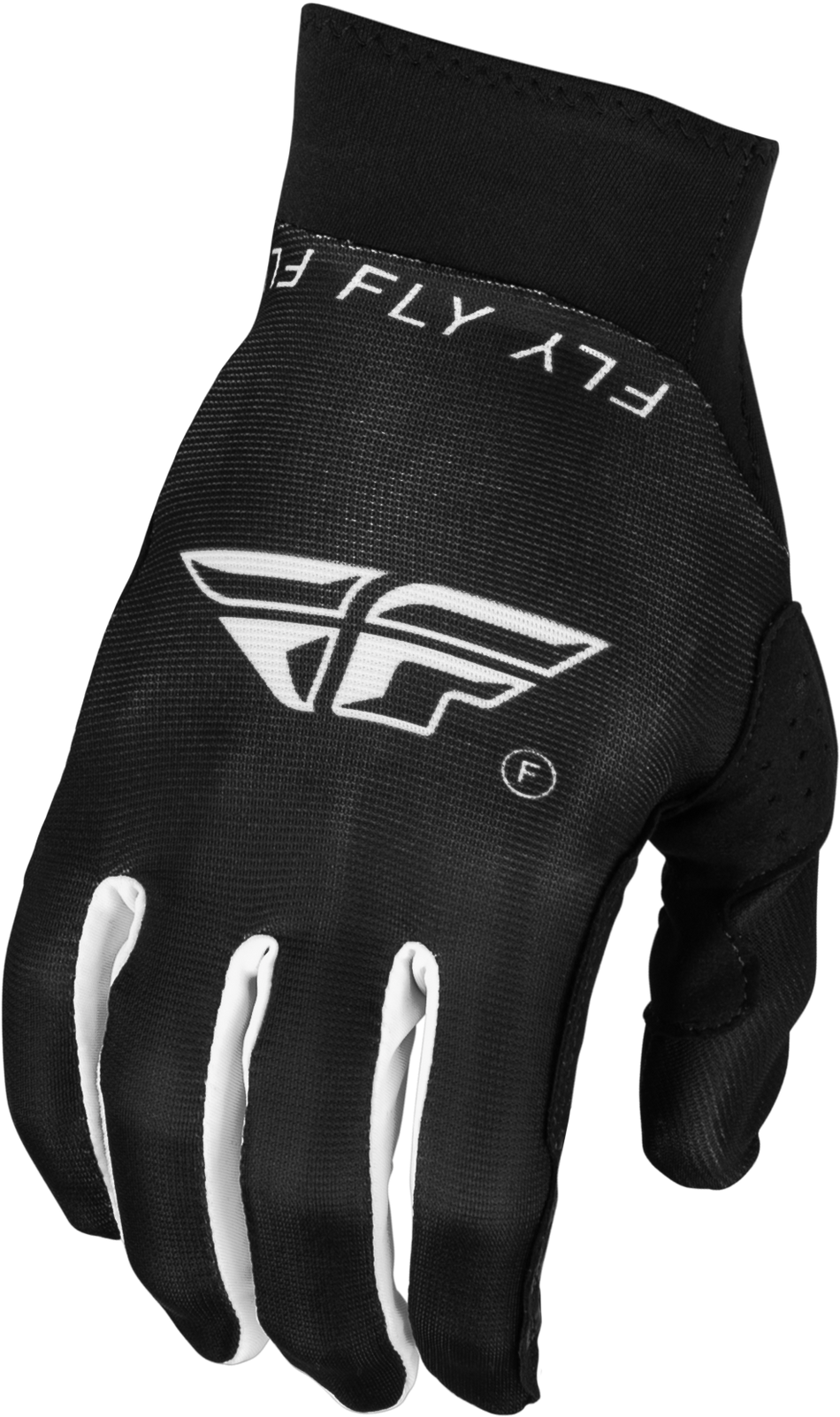 FLY RACING Youth Pro Lite Gloves Black/White Yl 377-040YL