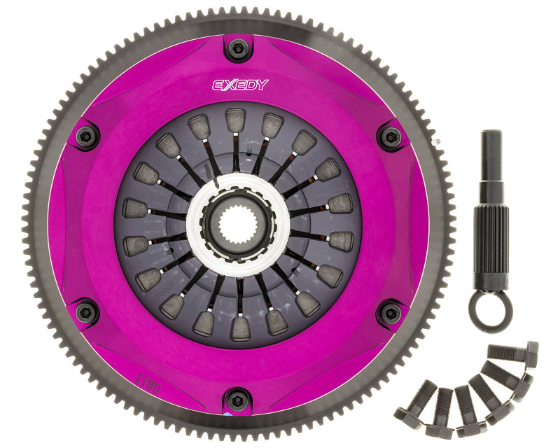 Exedy 1993-1994 Nissan Skyline GTR L6 Hyper Twin Cerametallic Clutch Sprung Center Disc Pull Type NM042SD