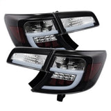 Spyder Toyota Camry 12-14 Light Bar LED Tail Lights Black ALT-YD-TC12-LBLED-BK 5079411