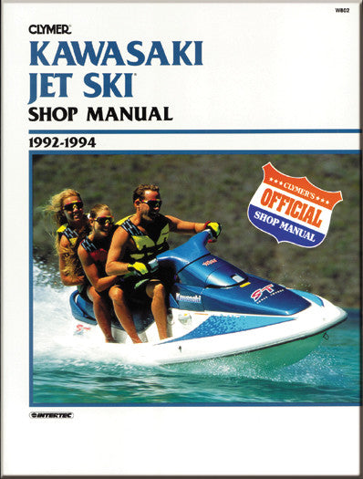 CLYMER Repair Manual W/C Jetski CW802