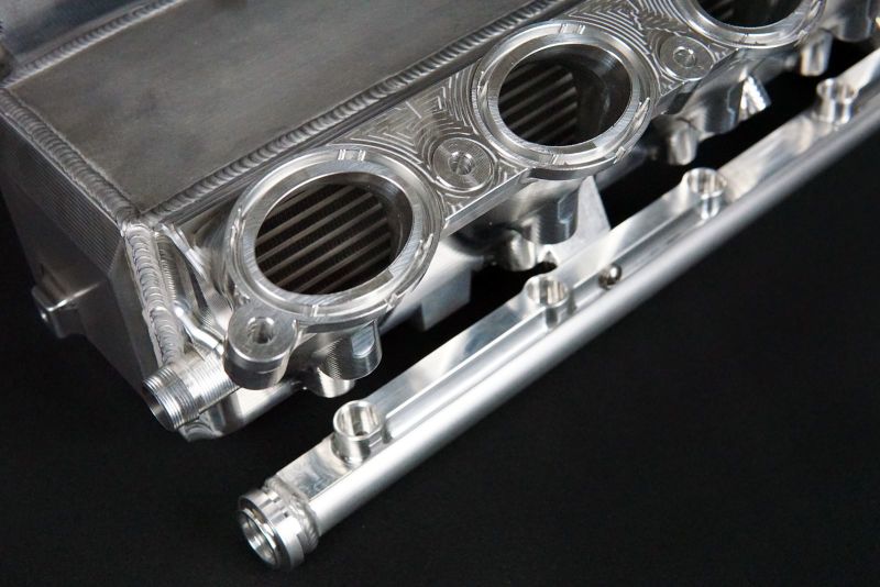 CSF Toyota A90/A91 Supra/ BMW G-Series B58 Charge-Air Cooler Manifold- Machined Billet Aluminum 8200