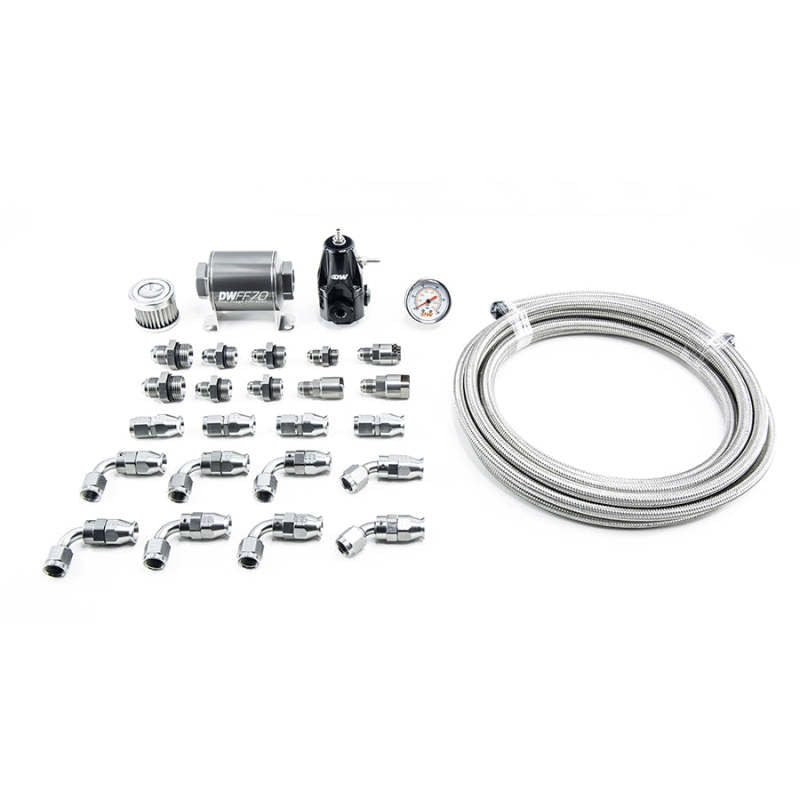 DeatschWerks 10-15 Chevy Camaro X2 Series Pump Module -6AN CPE Plumbing Kit 6-609