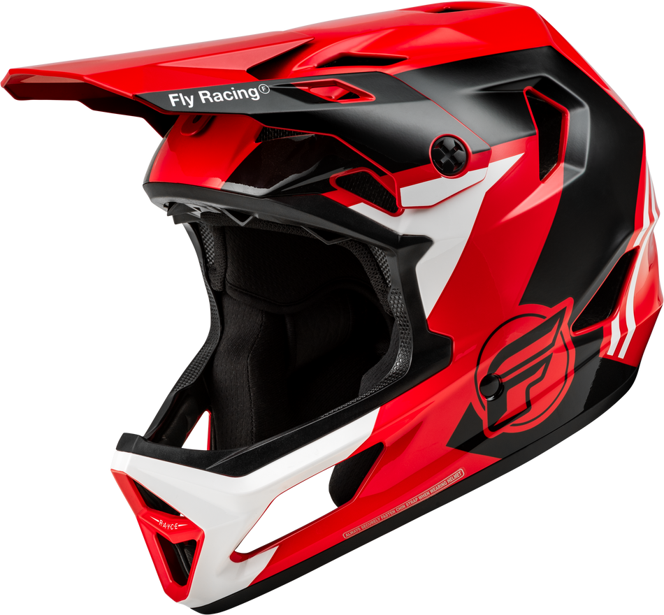 FLY RACING Rayce Helmet Red/Black/White Lg 73-3611L