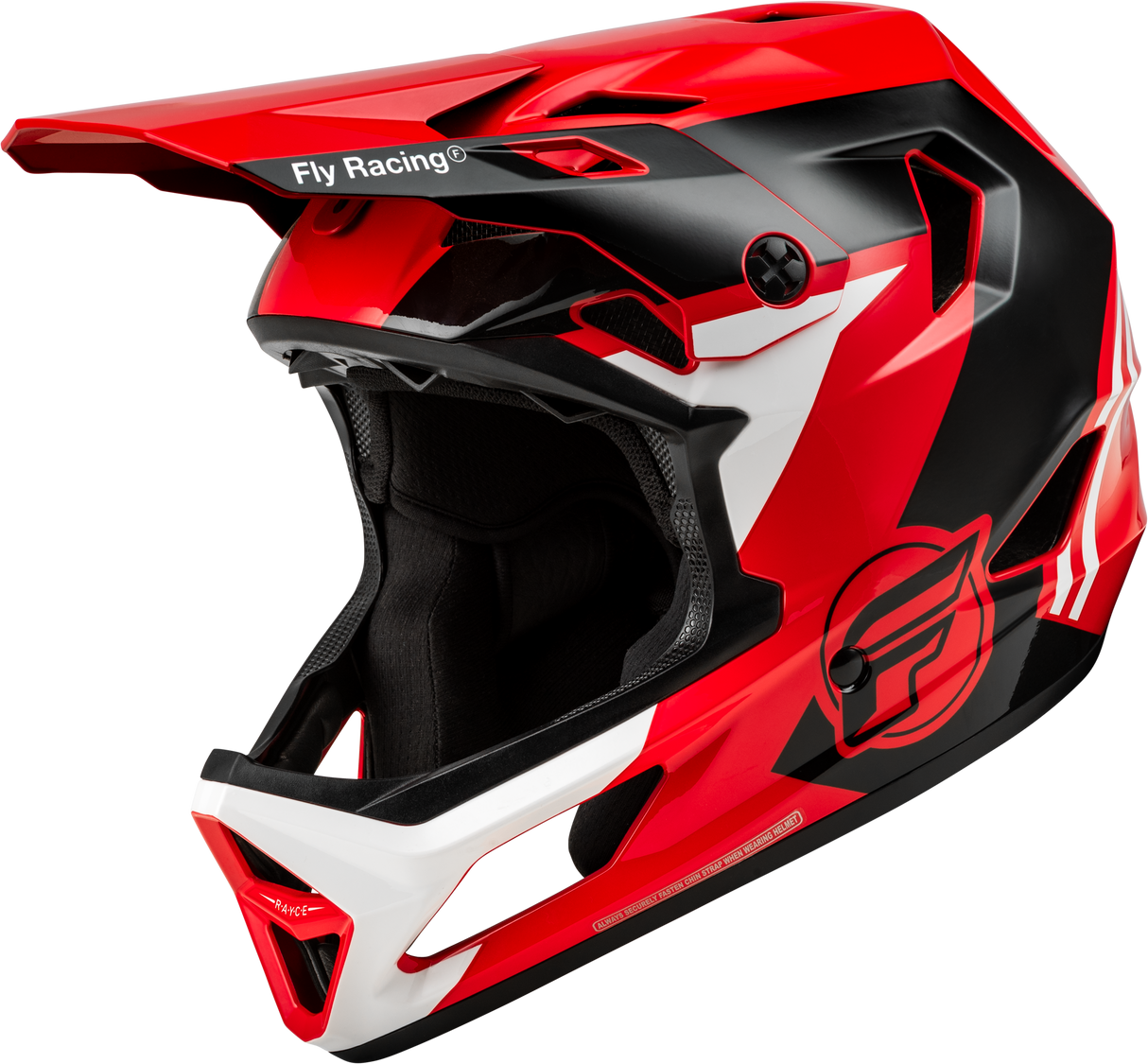 FLY RACING Youth Rayce Helmet Red/Black/White Ys 73-3611YS