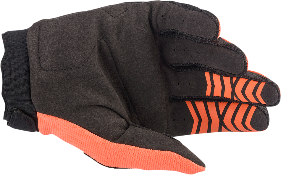 ALPINESTARS Youth Full Bore Gloves - Orange/Black - Medium 3543622-41-M