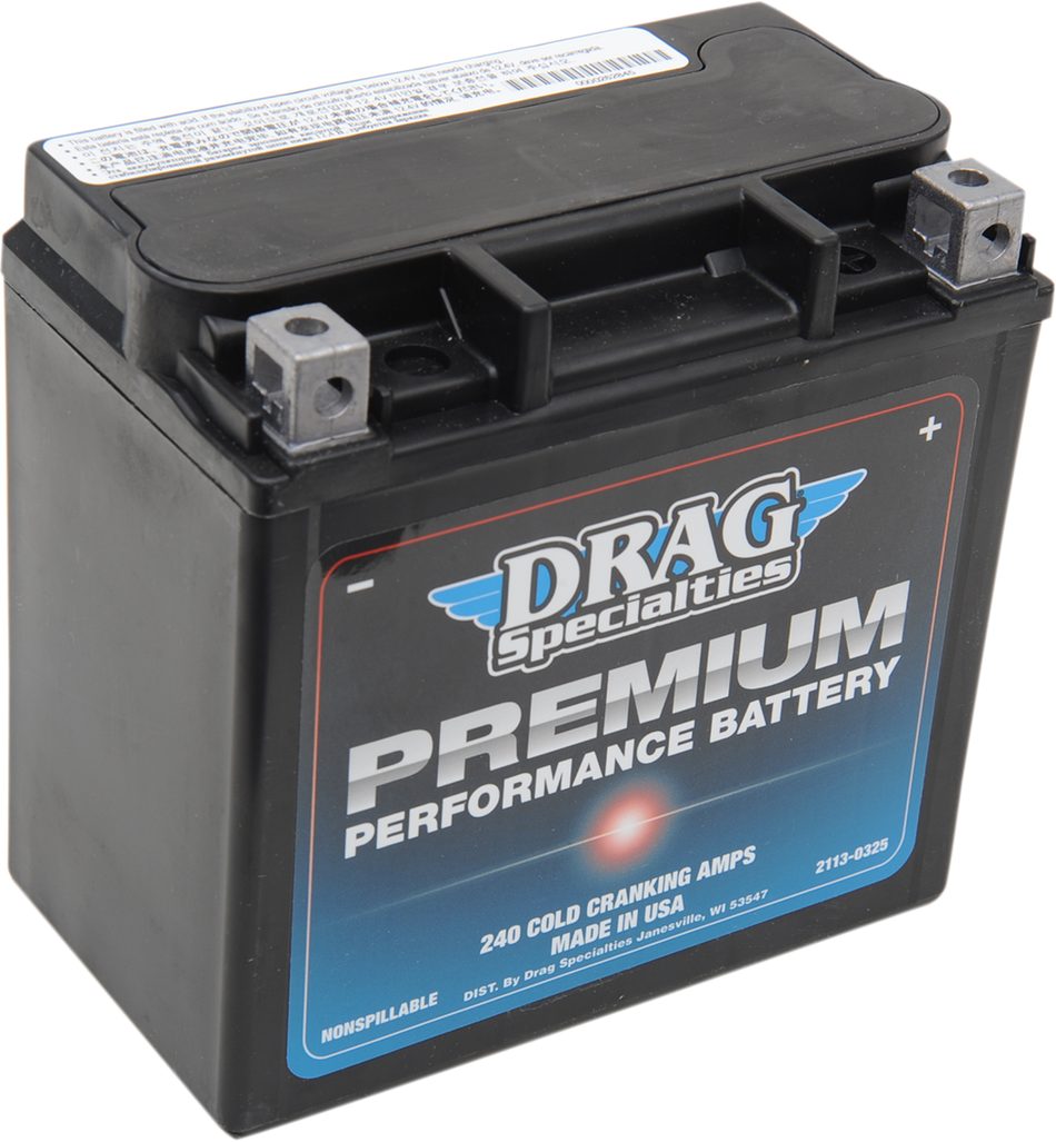 DRAG SPECIALTIES Premium Performance Battery - GYZ16HL DRGM716GHL